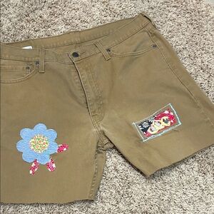 Levi’s Recycled Raw Edge Shorts